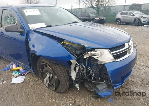 2014 Dodge Avenger Se from USA, damaged, VIN 1C3CDZAB5EN226233